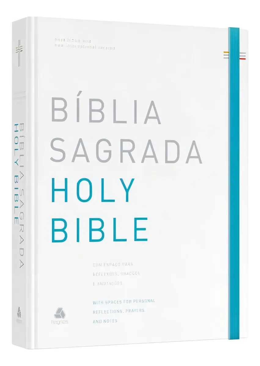Bíblia Sagrada Nbv E Niv Holy Biblie | Bilíngue | Português E Inglês | Capa Simples - Imagem 5