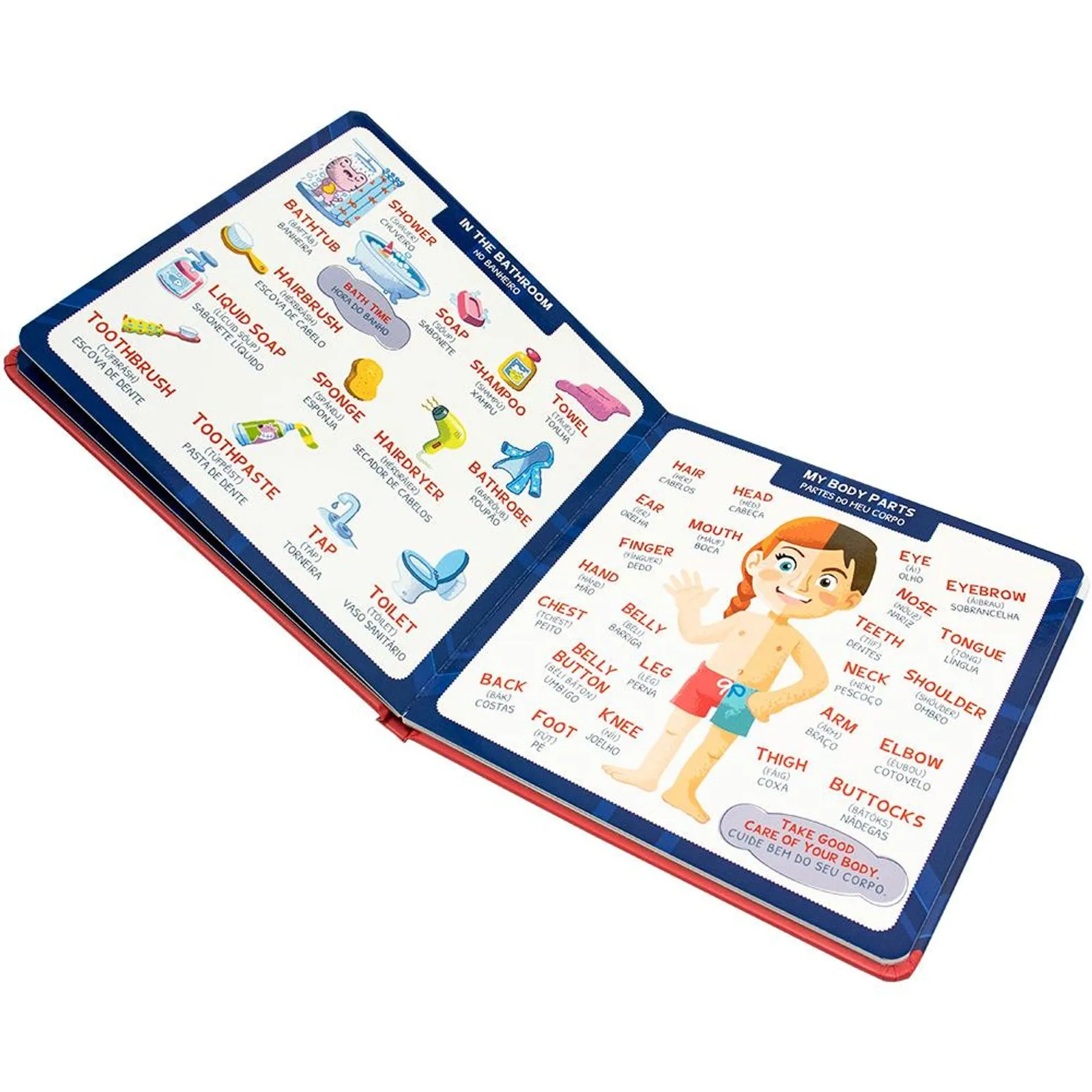 Minhas Primeiras 1001 Palavras Em Inglês | Cartilha Bilingue De A A Z + Aplicativo De Pronúncia Para Crianças - Capa Dura Premium - Imagem 4