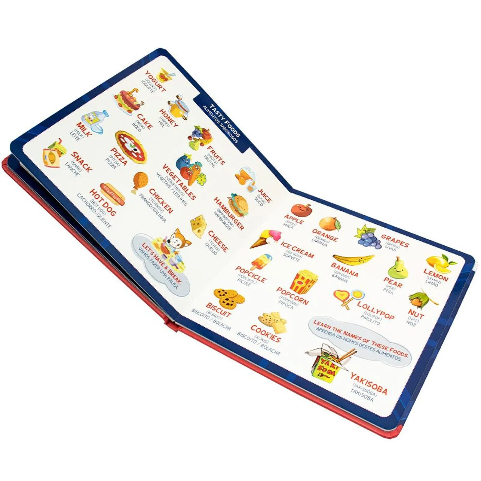 Minhas Primeiras 1001 Palavras Em Inglês | Cartilha Bilingue De A A Z + Aplicativo De Pronúncia Para Crianças - Capa Dura Premium - Imagem 3