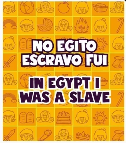 Bíblia Ilustrada 3 Palavrinhas Edição Luxo Capa Dura: Bilingue, De Editora 100% Cristão. - Imagem 3